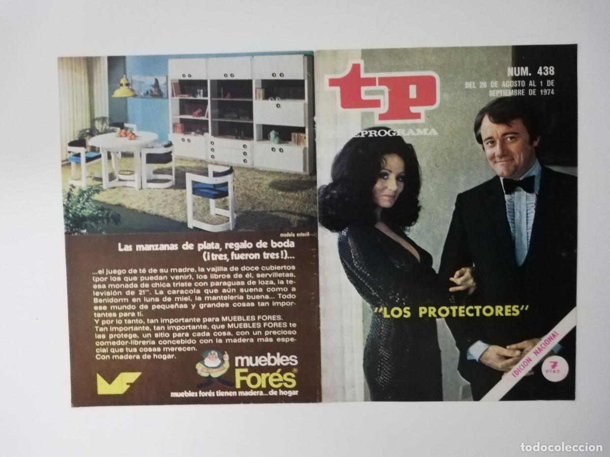 Coleccionismo de revista Teleprograma: PORTADA DE LA REVISTA TELE PROGRAMA TP N&ordm; 438 - Foto 1
