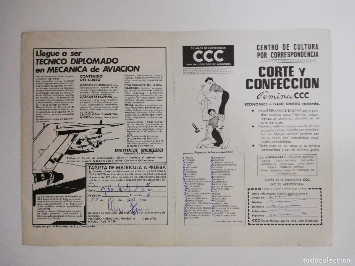 Coleccionismo de revista Teleprograma: PORTADA DE LA REVISTA TELE PROGRAMA TP N&ordm; 409 - Foto 2