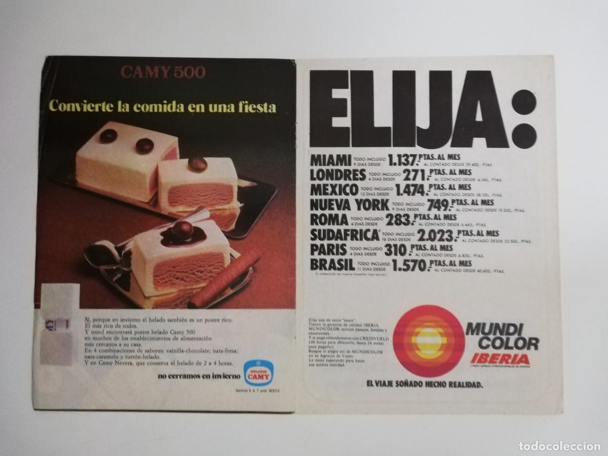Coleccionismo de revista Teleprograma: PORTADA DE LA REVISTA TELE PROGRAMA TP N&ordm; 401 - Foto 2