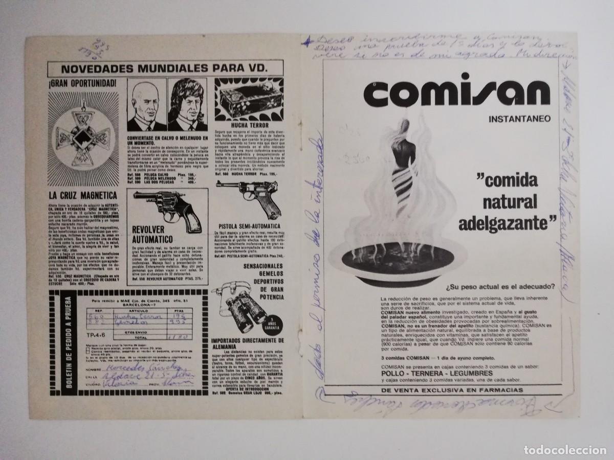 Coleccionismo de revista Teleprograma: PORTADA DE LA REVISTA TELE PROGRAMA TP N&ordm; 393 - Foto 2