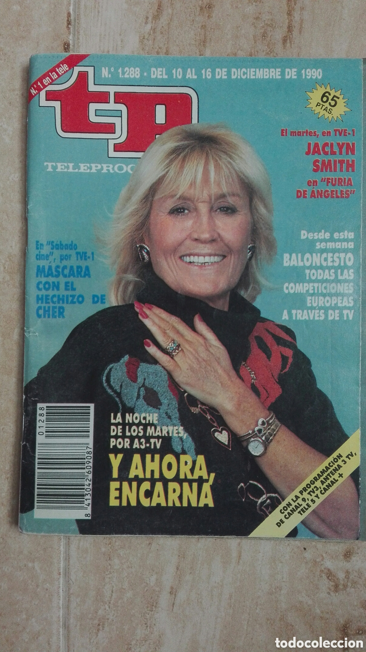 Coleccionismo de revista Teleprograma: Revista TP Teleprograma n&deg; 1288 Encarna S&aacute;nchez - Foto 1