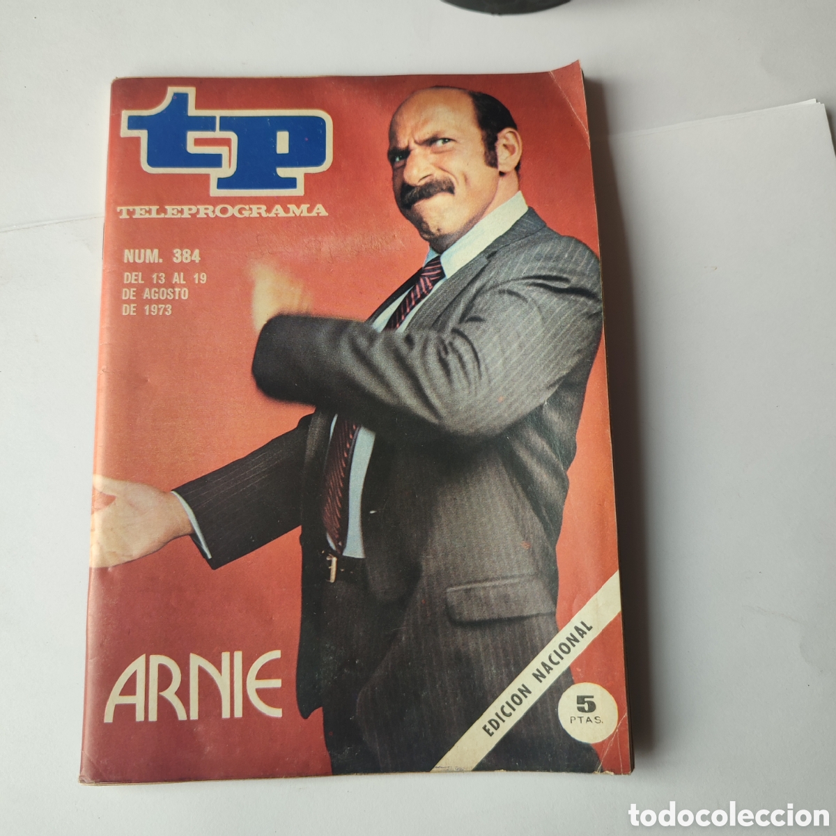 Coleccionismo de revista Teleprograma: TP Teleprograma 384 - Foto 1