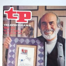 Coleccionismo de Revista Teleprograma: TELEPROGRAMA TP NUM 834. CHANQUETE LOS MEJORES 81. 1982. EXCELENTE ESTADO.