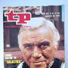 Coleccionismo de Revista Teleprograma: TELEPROGRAMA TP NUM 905. GALACTICA. 1983. EXCELENTE ESTADO.