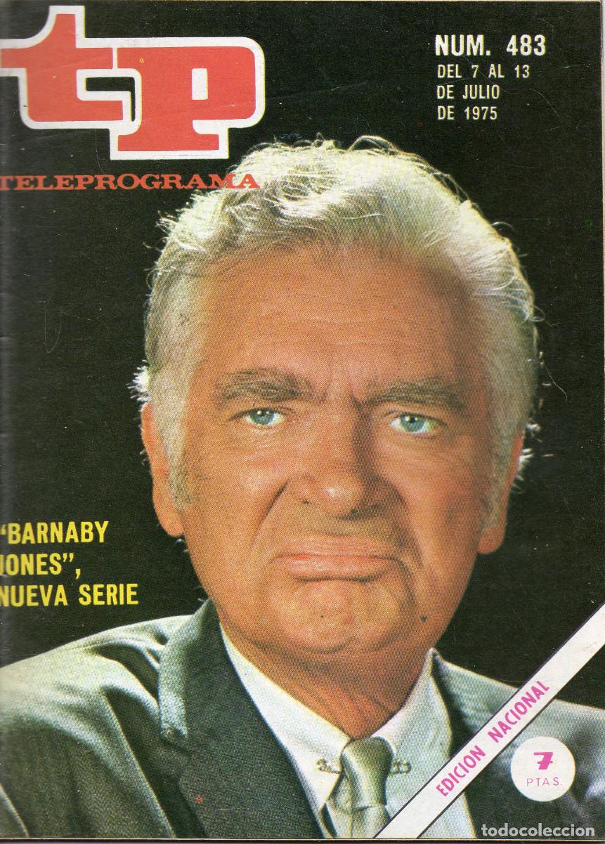 Coleccionismo de revista Teleprograma: TELEPROGRAMA N&ordm; 483 (7 al 13 de julio de 1975) - Foto 1