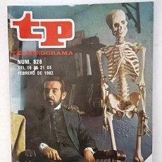 Coleccionismo de Revista Teleprograma: TELEPROGRAMA TP NUM 828. RAMON Y CAJAL . 1982. BUEN ESTADO.