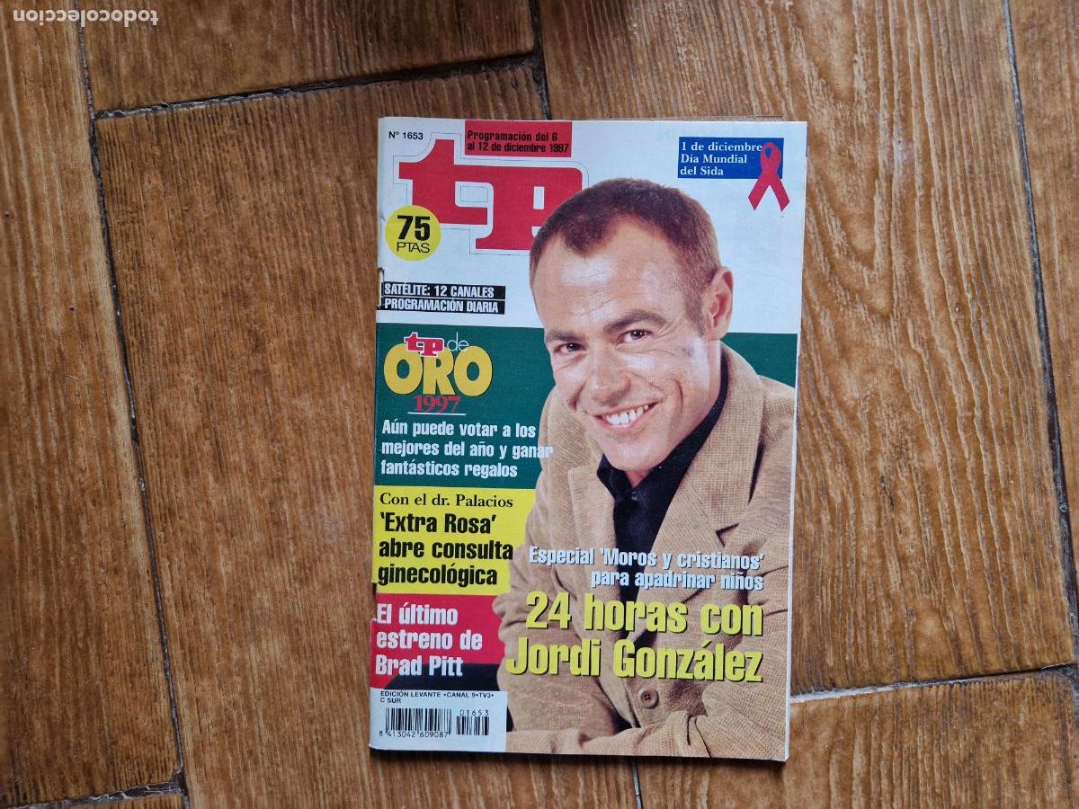 Coleccionismo de revista Teleprograma: TP TELEPROGRAMA N&ordm; 1653 JORDI GONZALEZ A&Ntilde;O 1997 - Foto 1