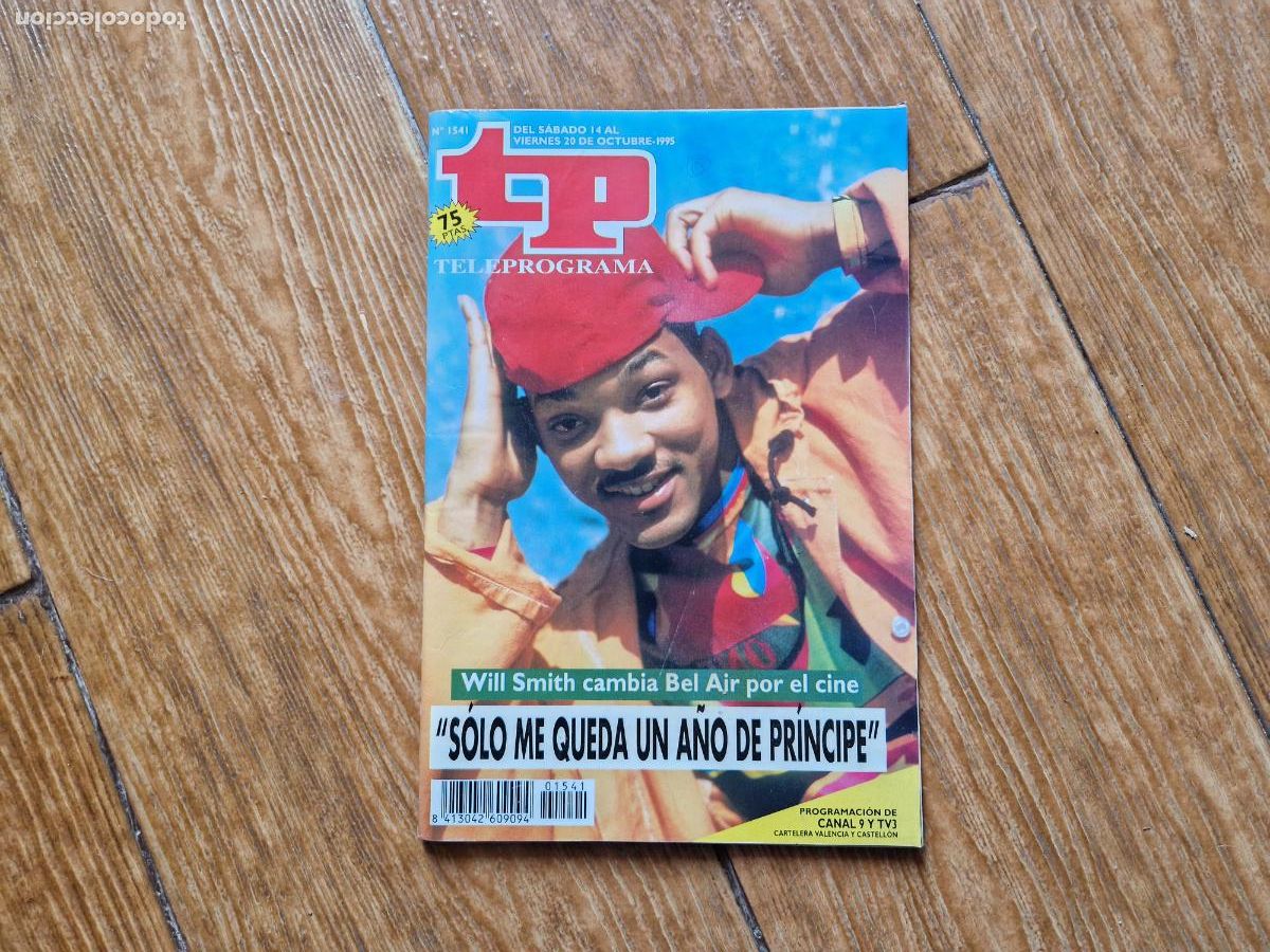 Coleccionismo de revista Teleprograma: TP TELEPROGRAMA N&ordm; 1541 WILL SMITH EL PRINCIPE DE BEL AIR 1995 - Foto 1