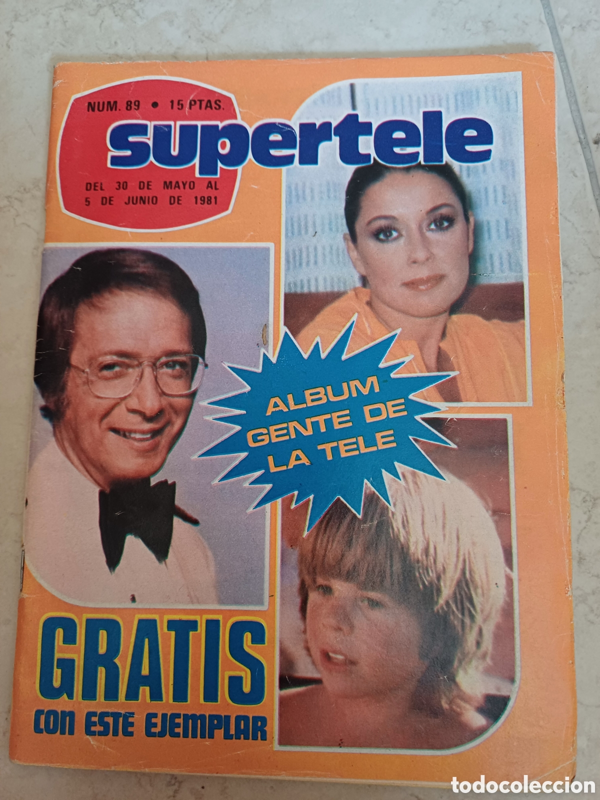 Coleccionismo de revista Teleprograma: Supertele 89. 30 de mayo al 5 de junio de 1981. - Foto 1