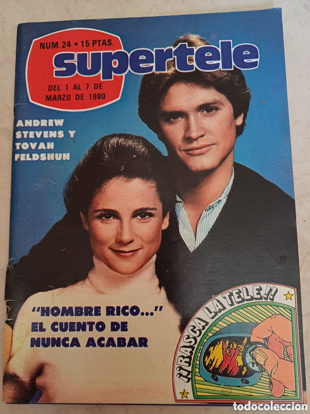 Coleccionismo de revista Teleprograma: Supertele 24. Del 1 al 7 de marzo de 1980. - Foto 1