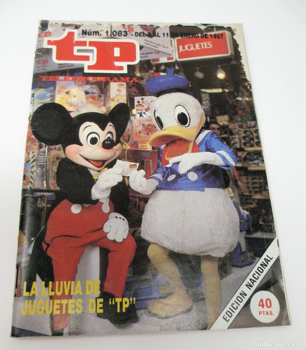 Coleccionismo de revista Teleprograma: Revista Teleprograma TP n&ordm; 1.083 de Enero de 1987 - Foto 1