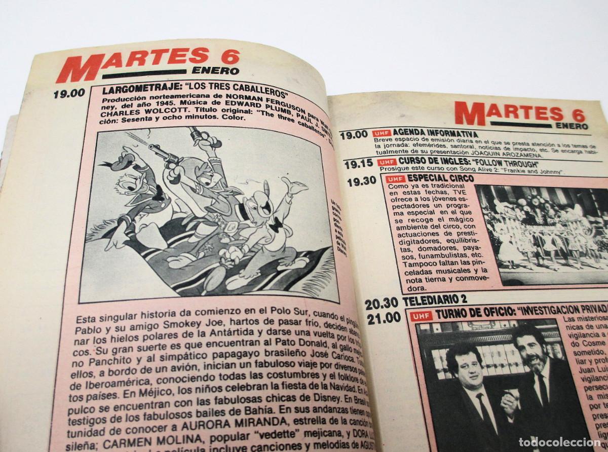 Coleccionismo de revista Teleprograma: Revista Teleprograma TP n&ordm; 1.083 de Enero de 1987 - Foto 5