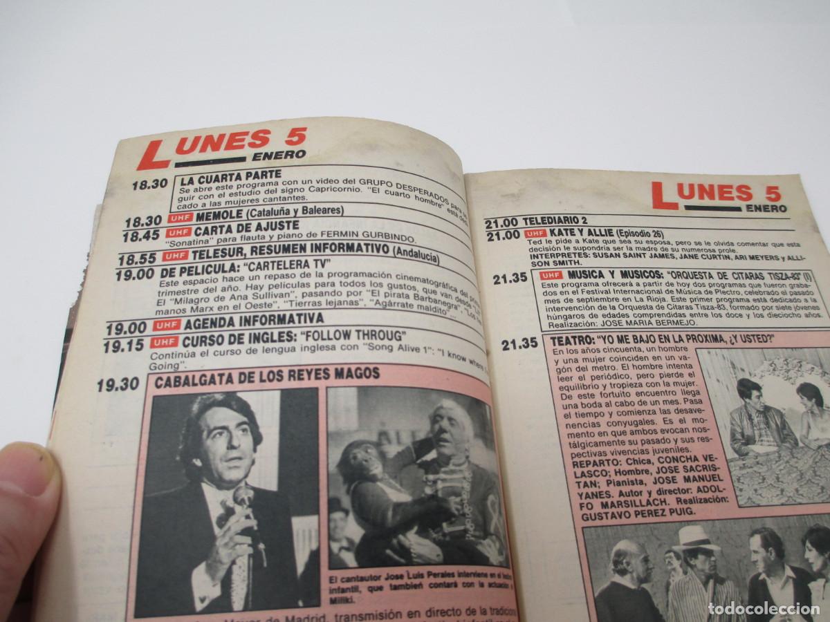 Coleccionismo de revista Teleprograma: Revista Teleprograma TP n&ordm; 1.083 de Enero de 1987 - Foto 6
