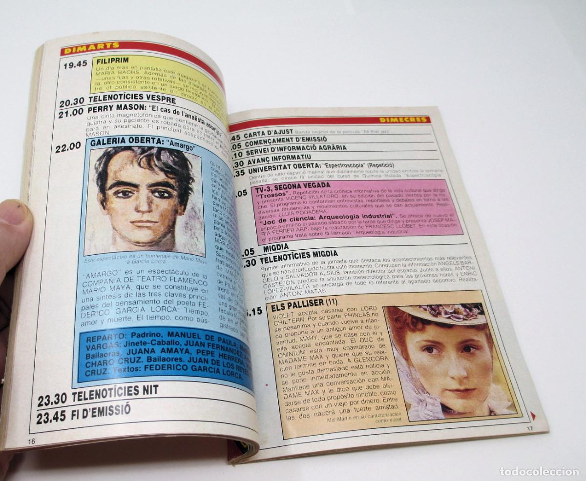 Coleccionismo de revista Teleprograma: Revista Teleprograma TP n&ordm; 1100 de Mayo de 1987 - Foto 3