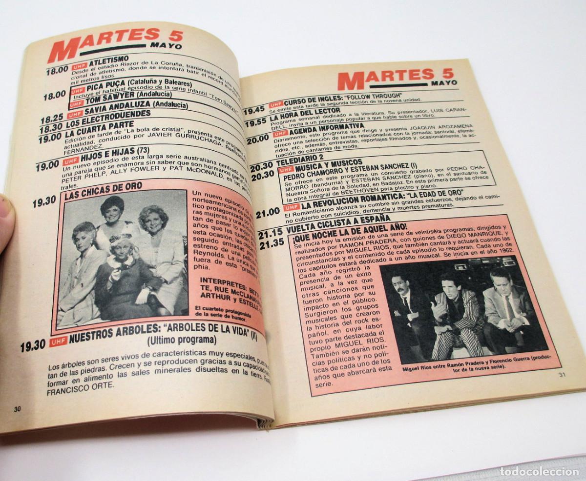 Coleccionismo de revista Teleprograma: Revista Teleprograma TP n&ordm; 1100 de Mayo de 1987 - Foto 4