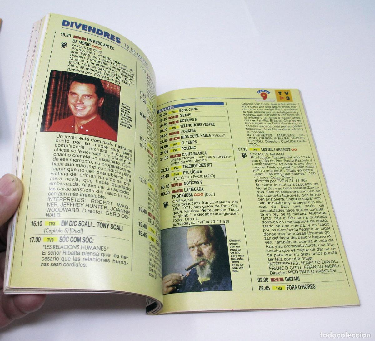 Coleccionismo de revista Teleprograma: Revista Teleprograma TP n&ordm; 1405 de Marzo de 1.993 - Foto 4