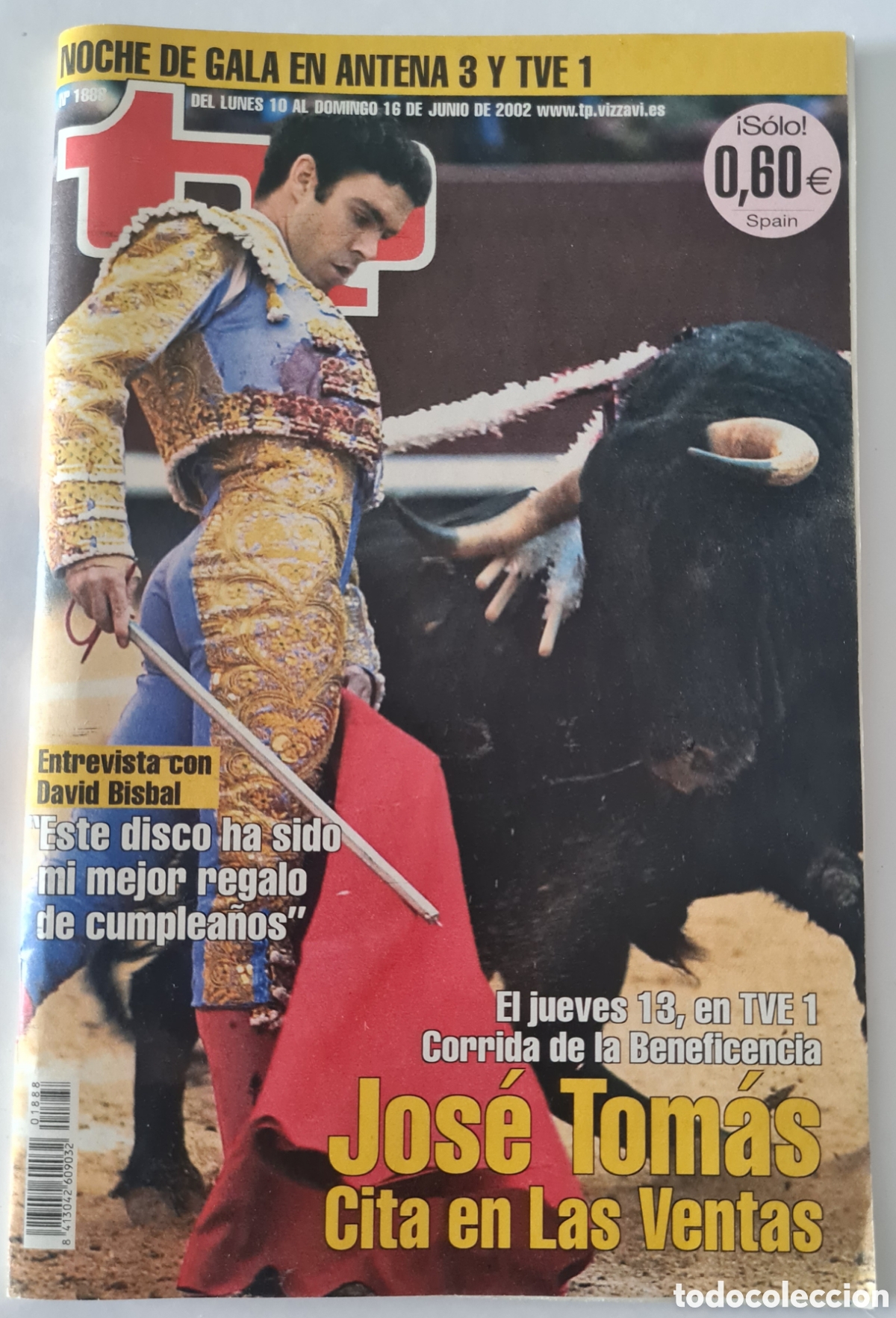 Coleccionismo de revista Teleprograma: REVISTA TP (TELEPROGRAMA) JUNIO 2002 N&deg;1888 - Foto 1