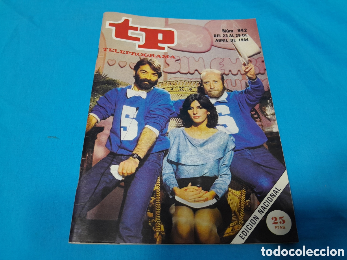 Coleccionismo de revista Teleprograma: REVISTA TP TELEPROGRAMA, N&Uacute;MERO 942 - 1984 - Foto 1