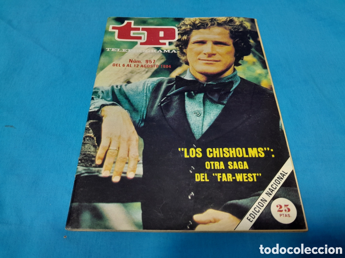 Coleccionismo de revista Teleprograma: REVISTA TP TELEPROGRAMA, N&Uacute;MERO 957 - &rdquo;LOS CHISHOLMS&rdquo; - 1984 - Foto 1