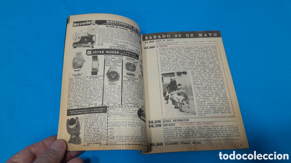 Coleccionismo de revista Teleprograma: REVISTA TP TELE PROGRAMA, N&Uacute;MERO 529 - ADI&Oacute;S A &rdquo;HEIDI&rdquo; - 1976 - Foto 3