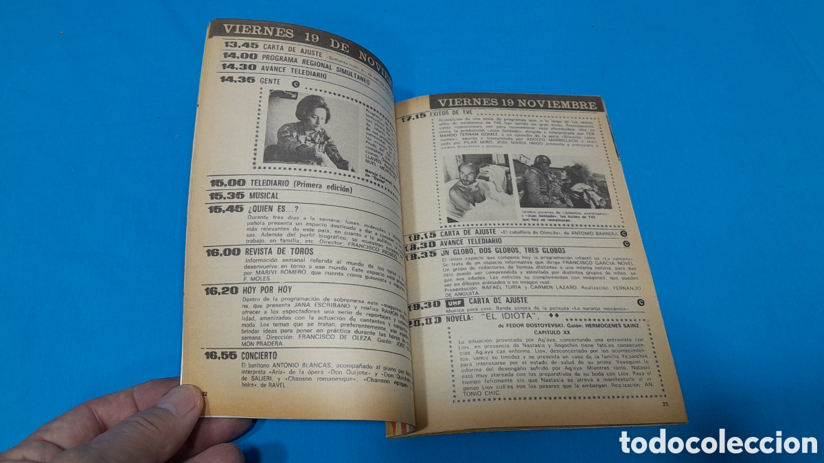 Coleccionismo de revista Teleprograma: REVISTA TP TELE PROGRAMA, N&Uacute;MERO 554 - &rdquo;SANDOKAN&rdquo; - 1976 - Foto 3
