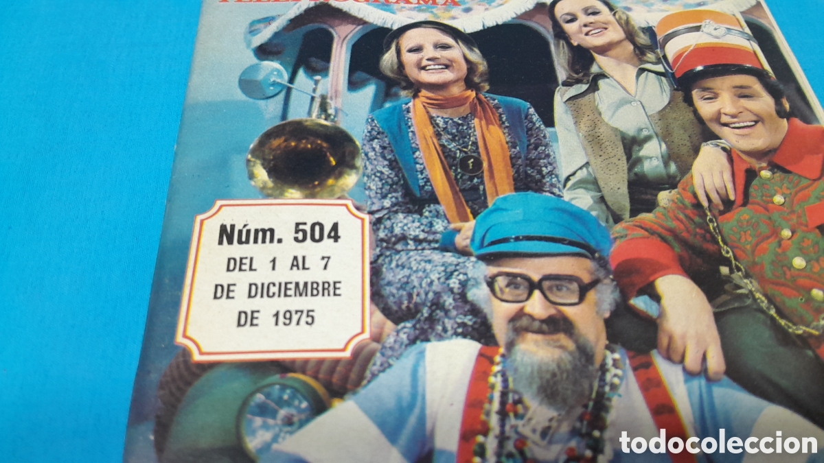 Coleccionismo de revista Teleprograma: REVISTA TP TELE PROGRAMA, N&Uacute;MERO 504 - TORREBRUNO - 1975 - Foto 2