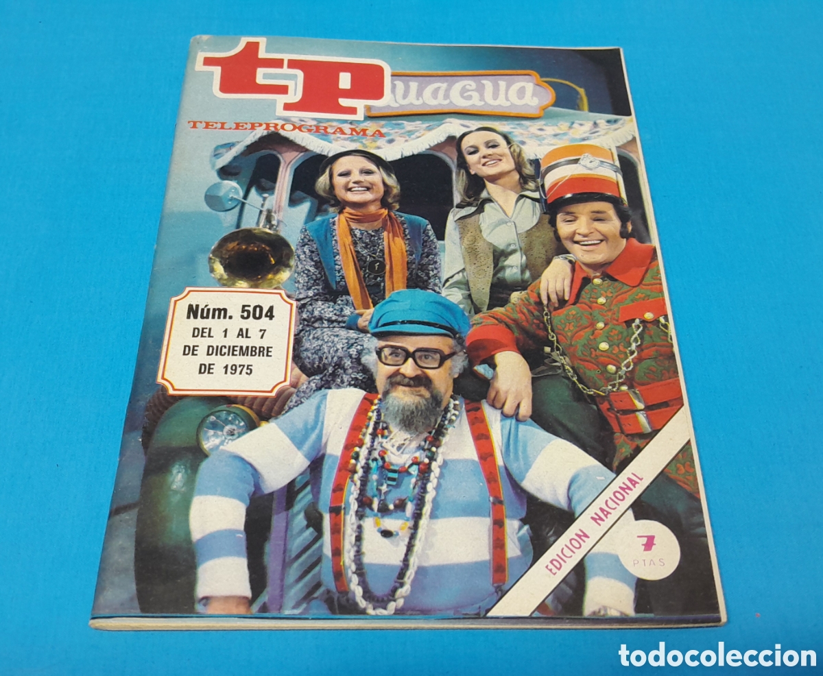 Coleccionismo de revista Teleprograma: REVISTA TP TELE PROGRAMA, N&Uacute;MERO 504 - TORREBRUNO - 1975 - Foto 1