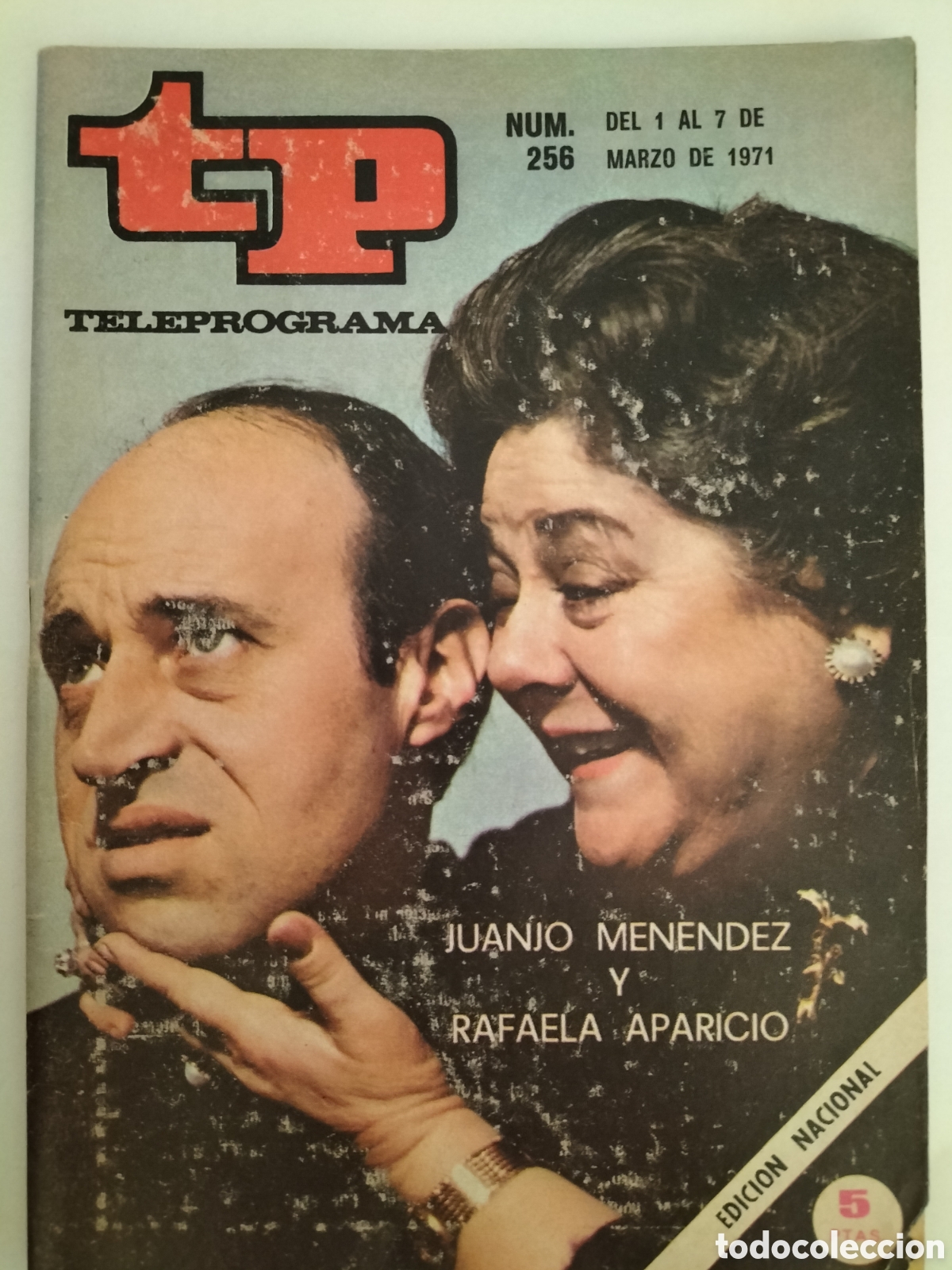 Coleccionismo de revista Teleprograma: Tp teleprograma n&uacute;mero 256. Juanjo Men&eacute;ndez - Foto 1