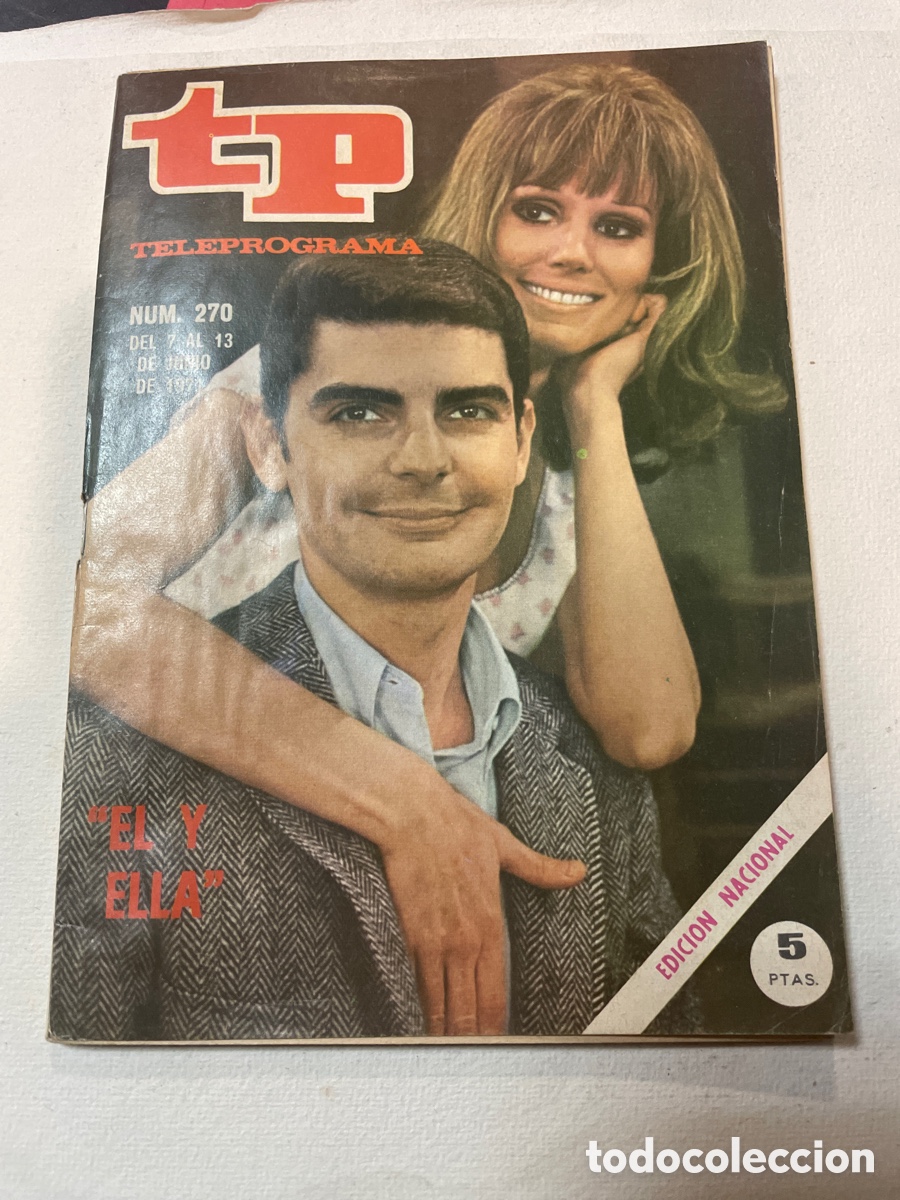 Coleccionismo de revista Teleprograma: Tp Teleprograma n 270 ,junio 1971 - Foto 1