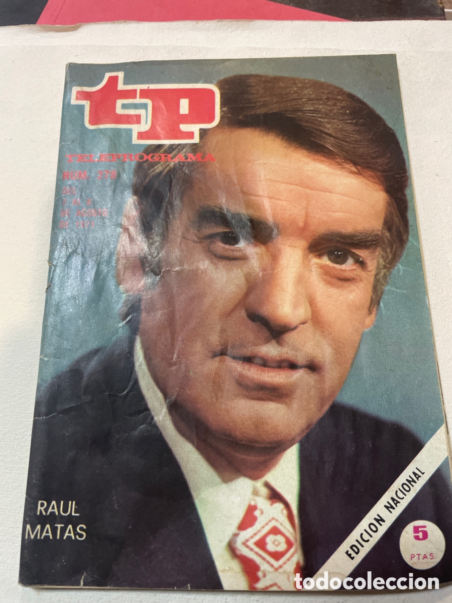 Coleccionismo de revista Teleprograma: Tp Teleprograma n 278 ,agosto 1971 - Foto 1