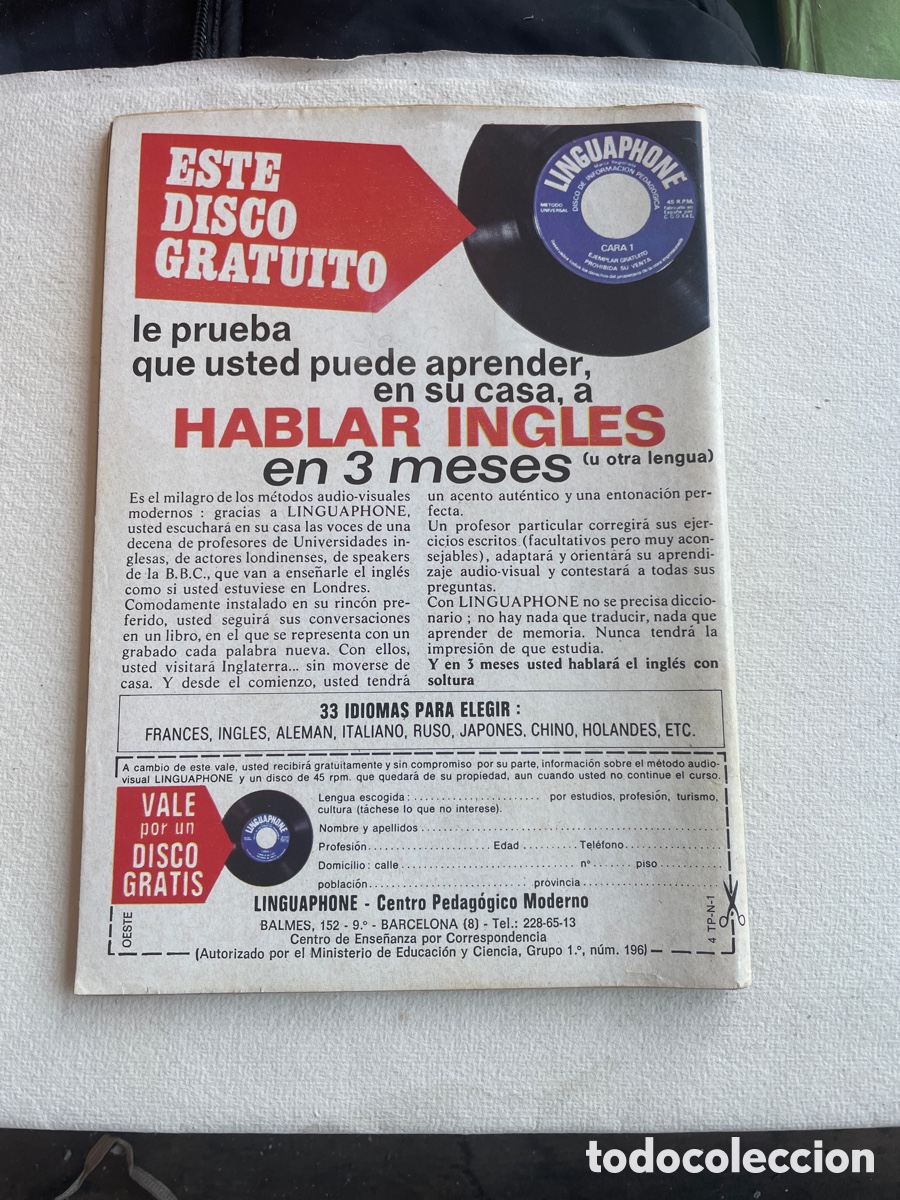 Coleccionismo de revista Teleprograma: TP Teleprograma. N 440 - Foto 2