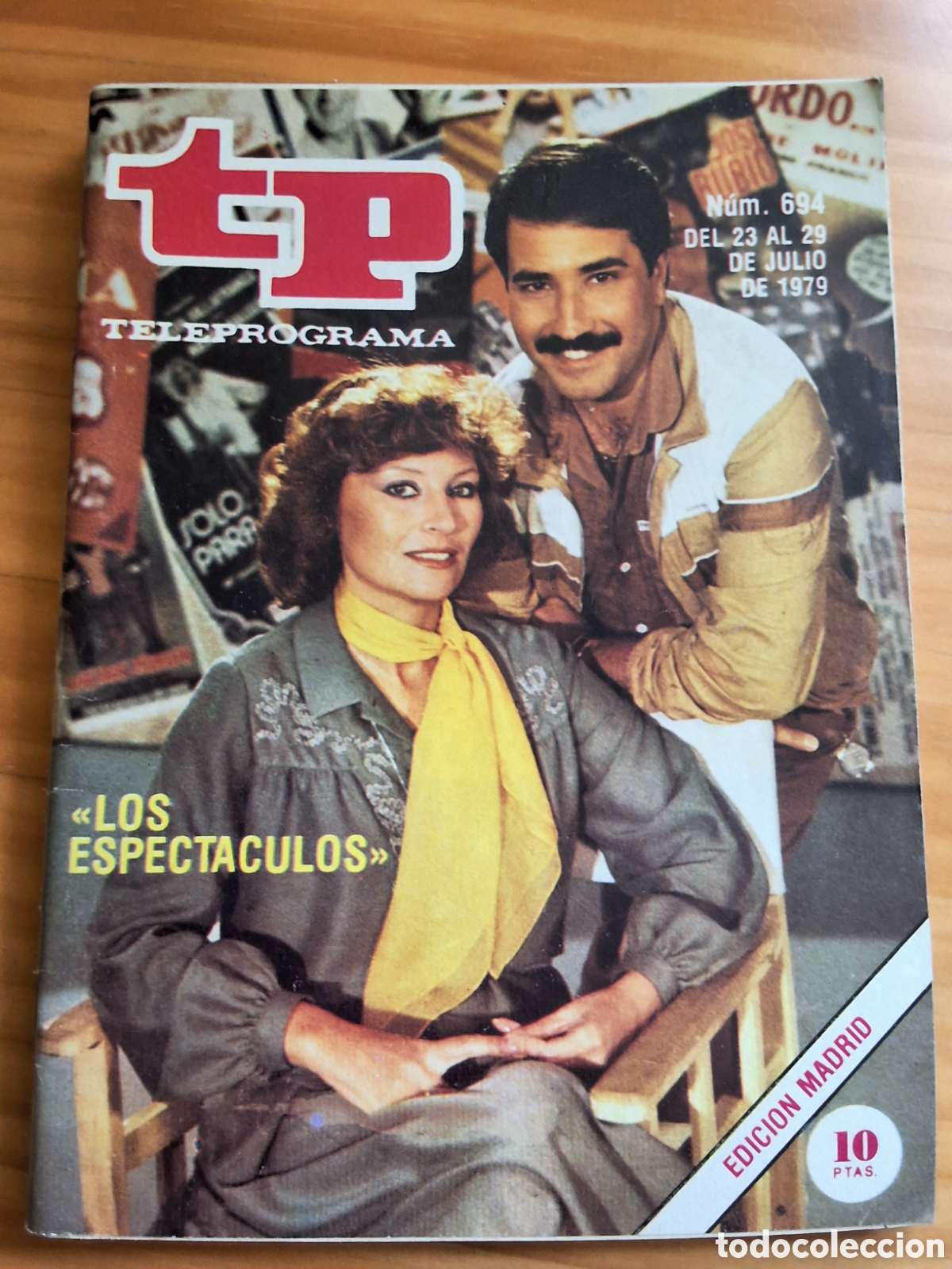 Coleccionismo de revista Teleprograma: Teleprograma revista n&uacute;mero 694 a&ntilde;o (23-7-1979) los espect&aacute;culos - Foto 1