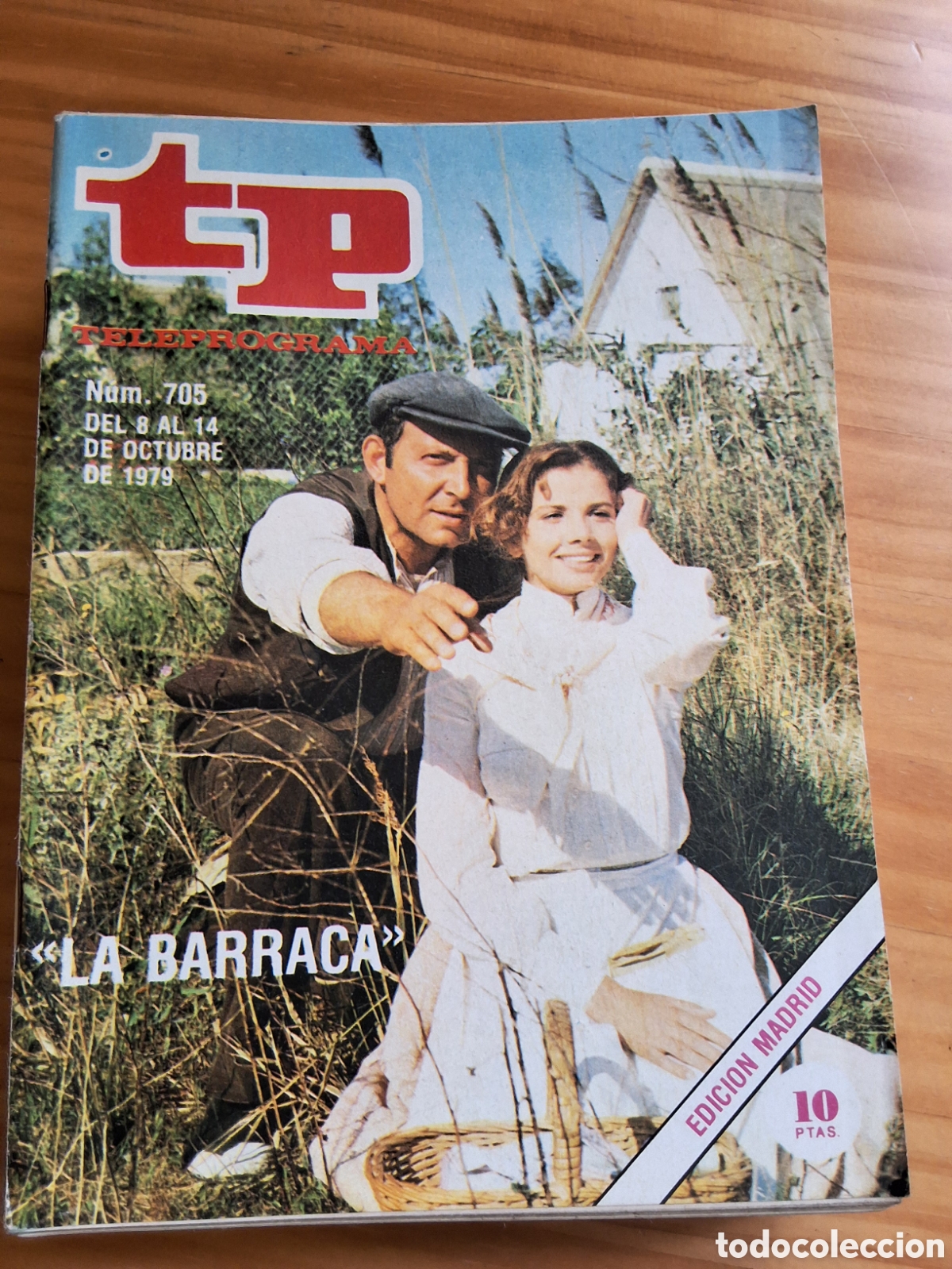 Coleccionismo de revista Teleprograma: Teleprograma revista n&uacute;mero 705 a&ntilde;o (8-10-1979) la barraca - Foto 1