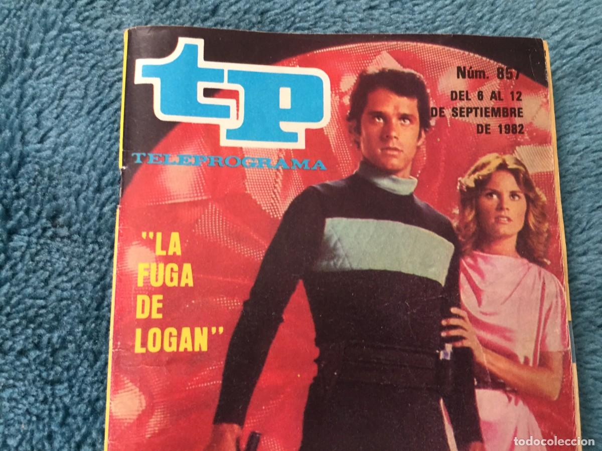 Coleccionismo de revista Teleprograma: Revista tp teleprograma 857 La fuga de Logan - Foto 2