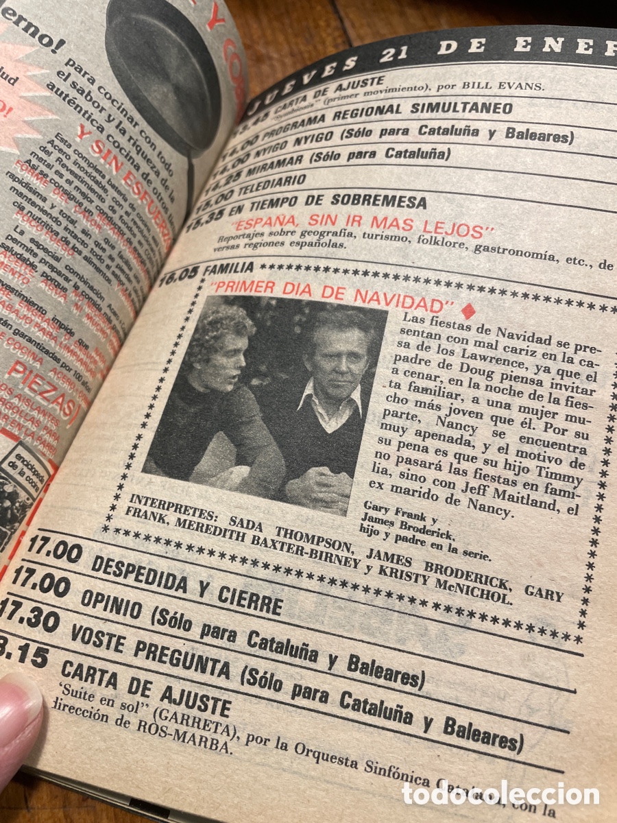 Coleccionismo de revista Teleprograma: Revista TP Teleprograma n 824 - Foto 3