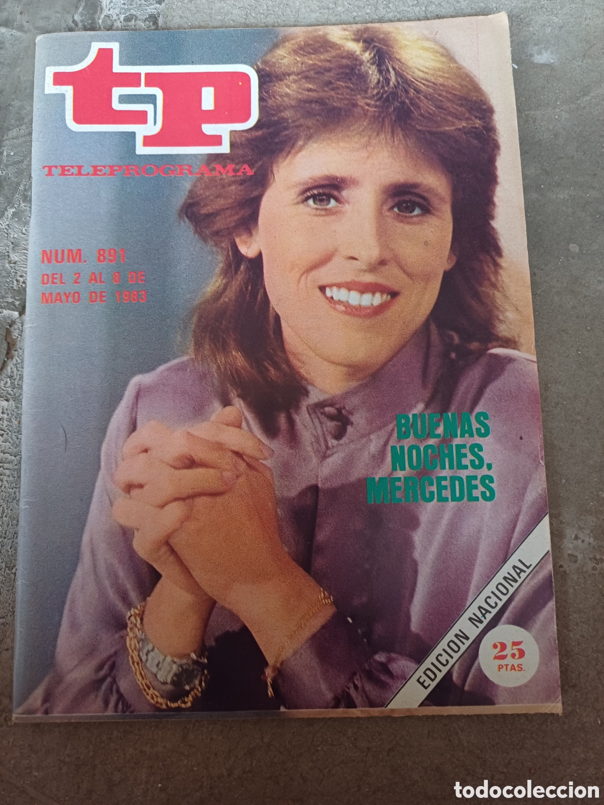 Coleccionismo de revista Teleprograma: Teleprograma. N&uacute;mero 891. 1983 - Foto 1
