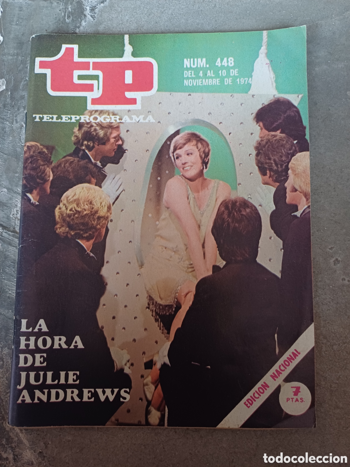 Coleccionismo de revista Teleprograma: Teleprograma. N&uacute;mero 448. 1974 - Foto 1