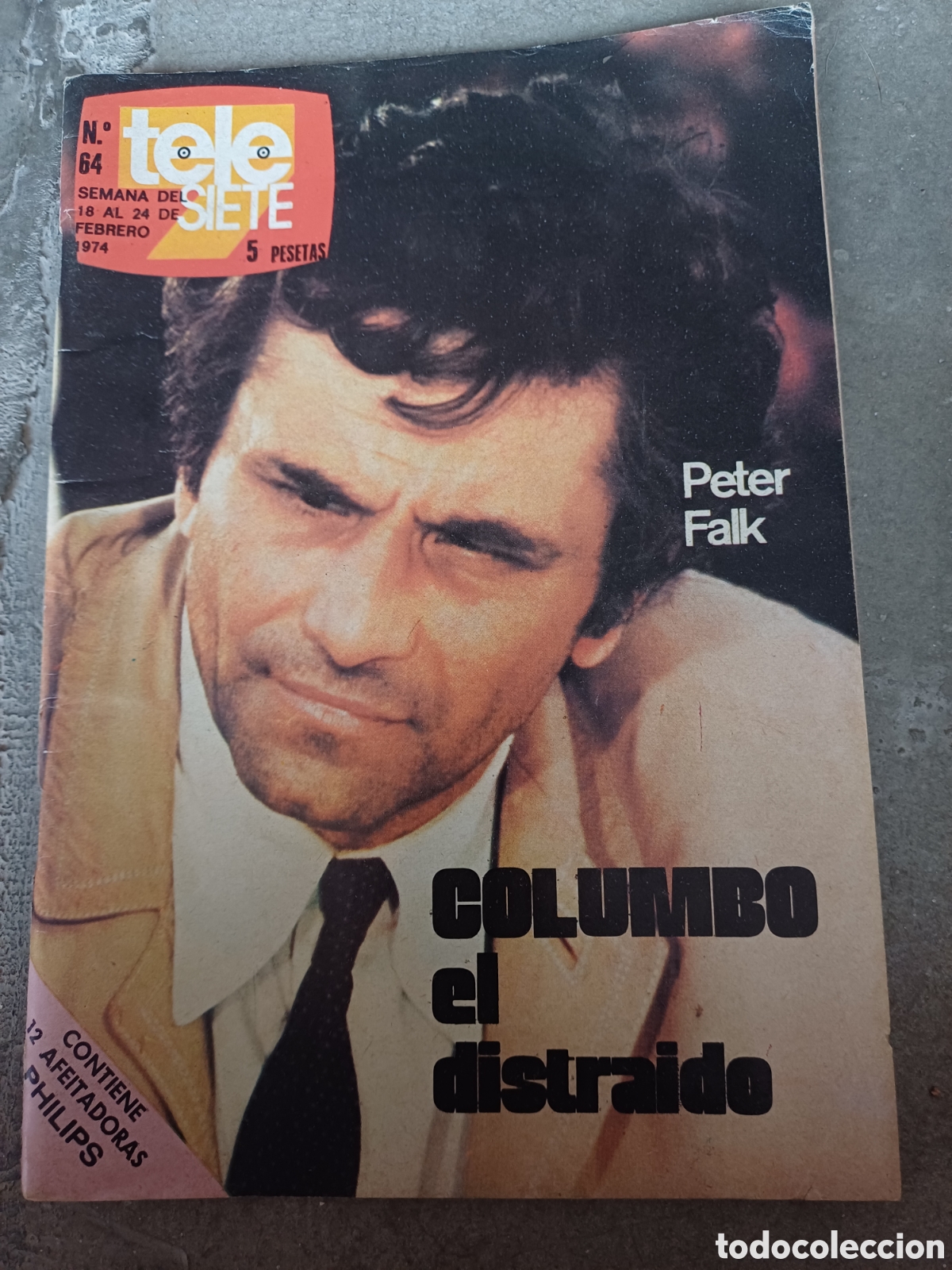 Coleccionismo de revista Teleprograma: Tele Siete. Colombo. 1974. - Foto 1