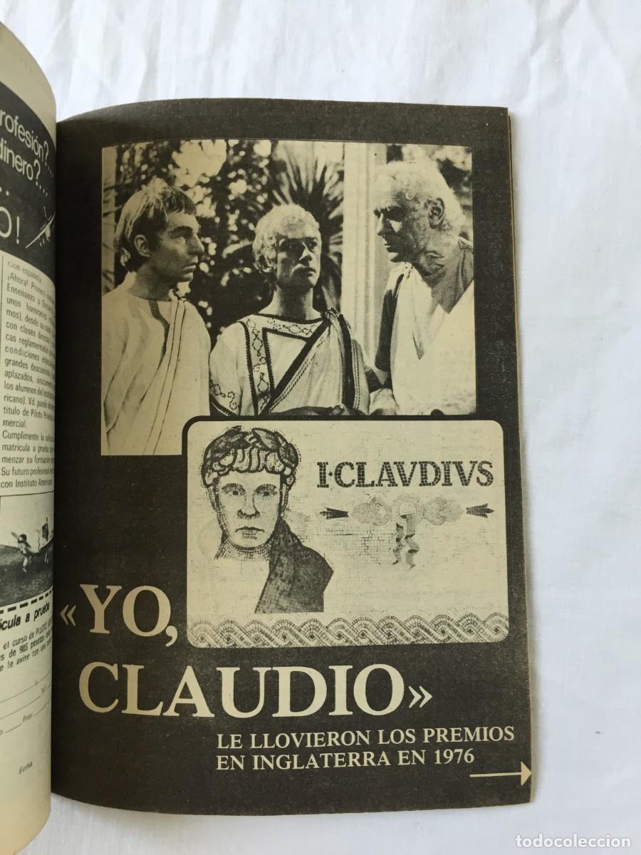 Coleccionismo de revista Teleprograma: TELEPROGRAMA ~ TP NUM. 655 ~ A&Ntilde;O 1978 ~ YO, CLAUDIO con DEREK JACOBI ~ PORTADA E INTERIOR - Foto 4