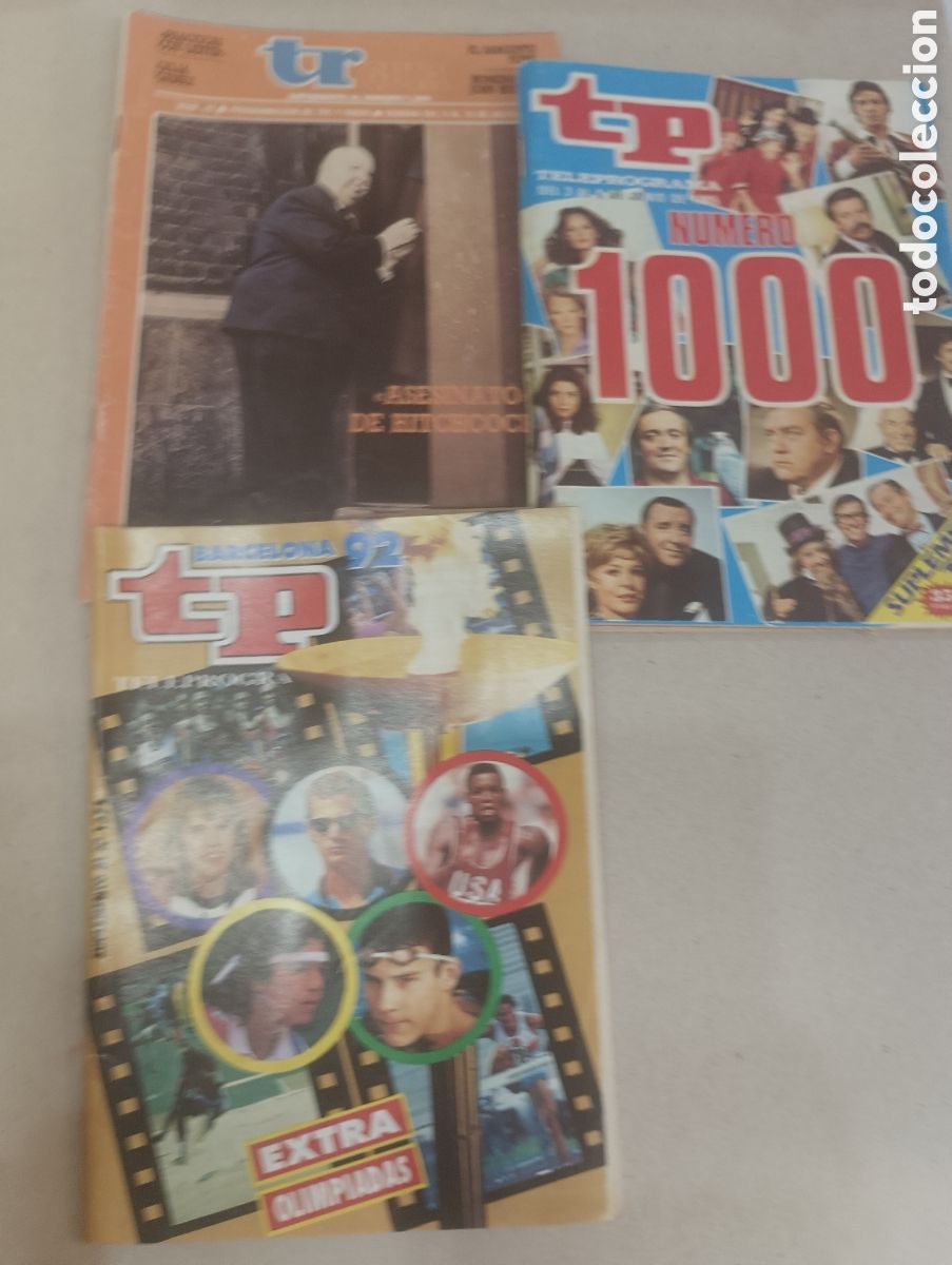 Coleccionismo de revista Teleprograma: Tp n. 100 y 2 revistas mas - Foto 1