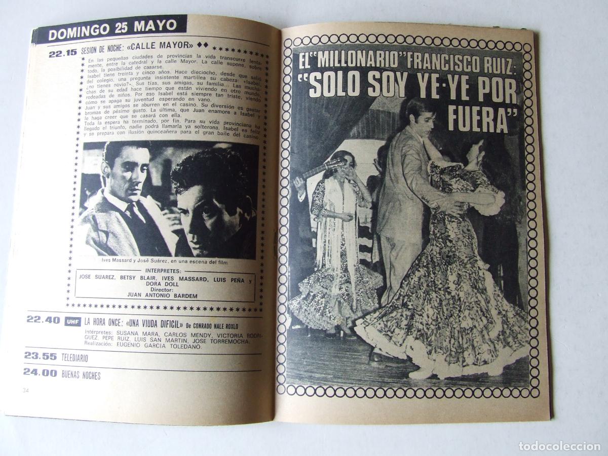 Coleccionismo de revista Teleprograma: TELEPROGRAMA TP 163 EL YE-YE DEL MILLON LA CONQUISTA DEL ESPACIO MAYO DE 1969 - Foto 4