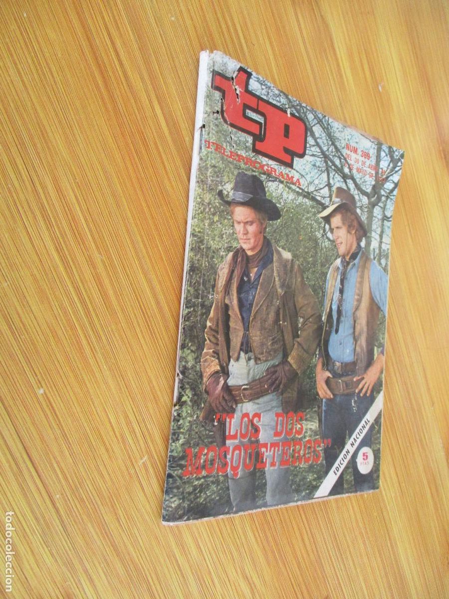 Coleccionismo de revista Teleprograma: TP- TELEPROGRAMA-NUM.- 369- DE 1973 - Foto 1