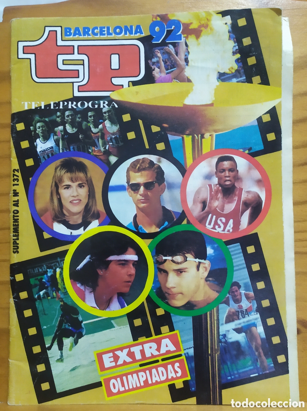 Coleccionismo de revista Teleprograma: PT (teleprograma) - Barcelona 92 Extra Olimpiadas - Foto 1