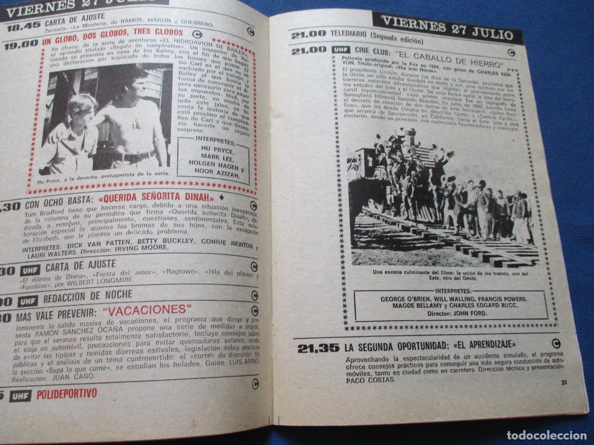 Coleccionismo de revista Teleprograma: TP TELEPROGRAMA N.&ordm; 694 - 1979 - Foto 3