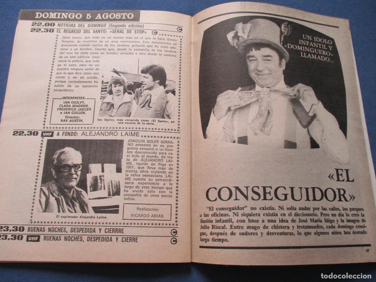 Coleccionismo de revista Teleprograma: TP TELEPROGRAMA N.&ordm; 695 - 1979 - Foto 4