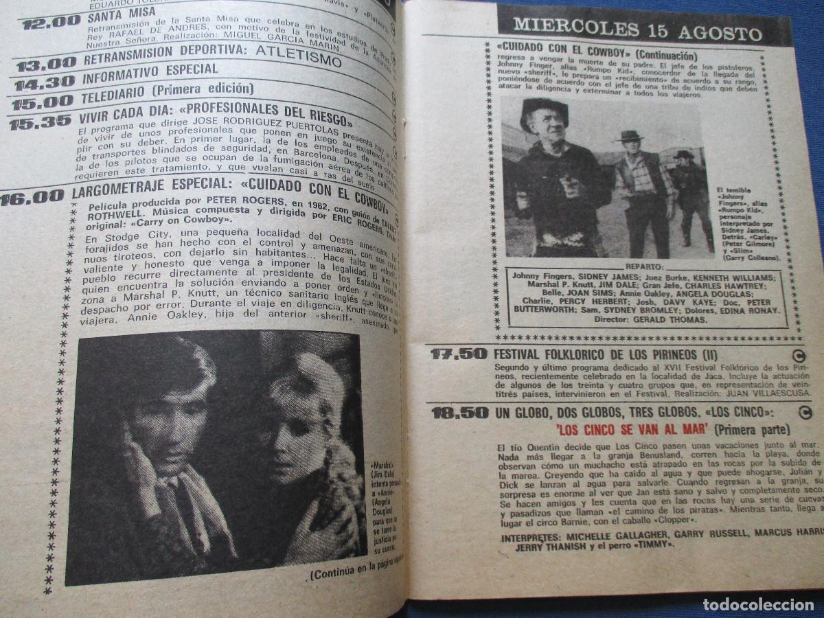 Coleccionismo de revista Teleprograma: TP TELEPROGRAMA N.&ordm; 697 - 1979 - Foto 3