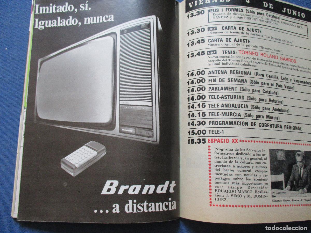 Coleccionismo de revista Teleprograma: TP TELEPROGRAMA N.&ordm; 843 - 1982 - Foto 4