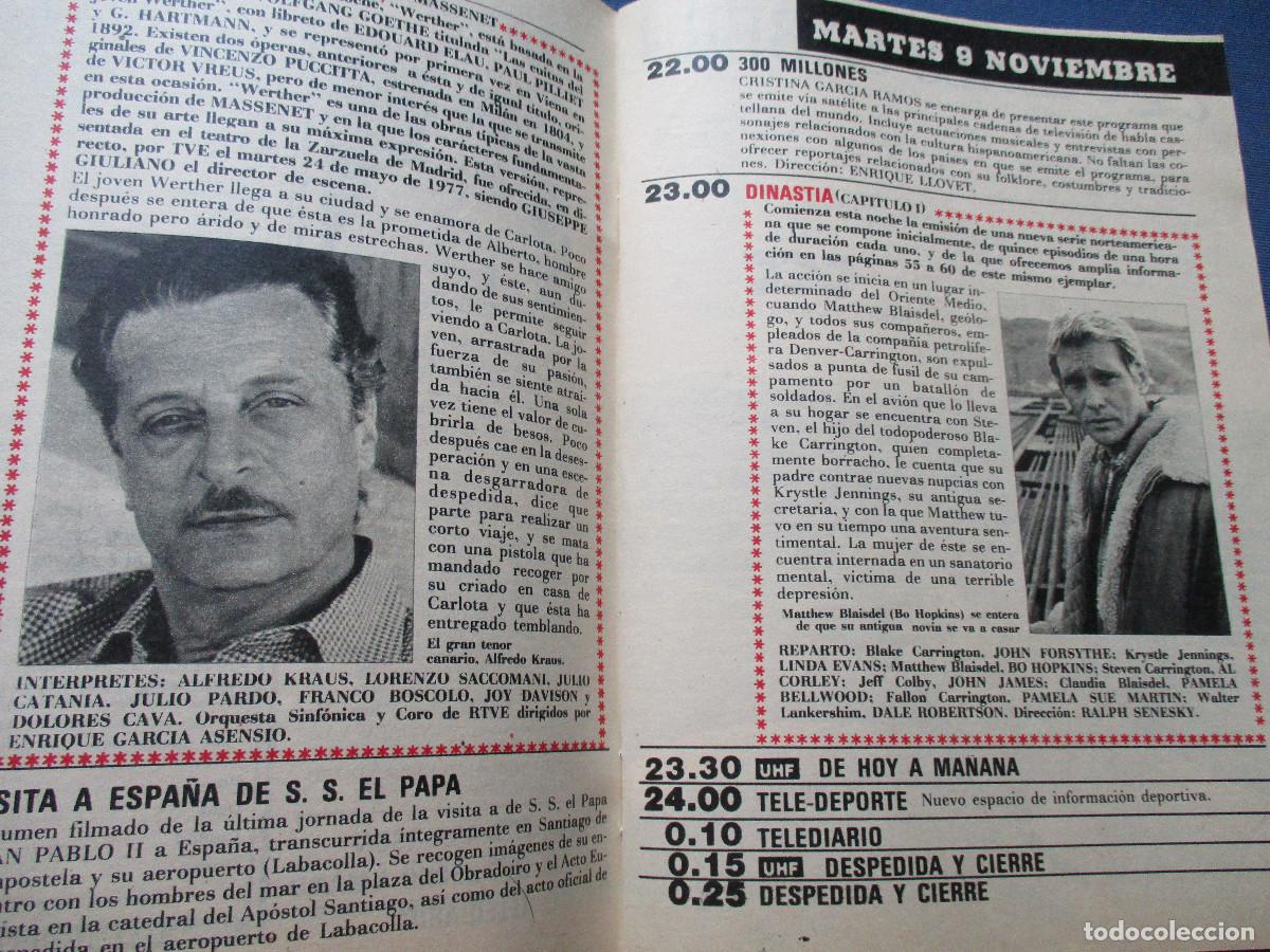 Coleccionismo de revista Teleprograma: TP TELEPROGRAMA N.&ordm; 866 - 1982 - Foto 3