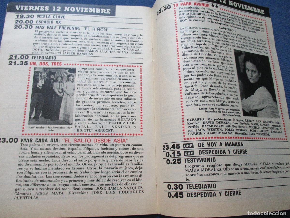 Coleccionismo de revista Teleprograma: TP TELEPROGRAMA N.&ordm; 866 - 1982 - Foto 4