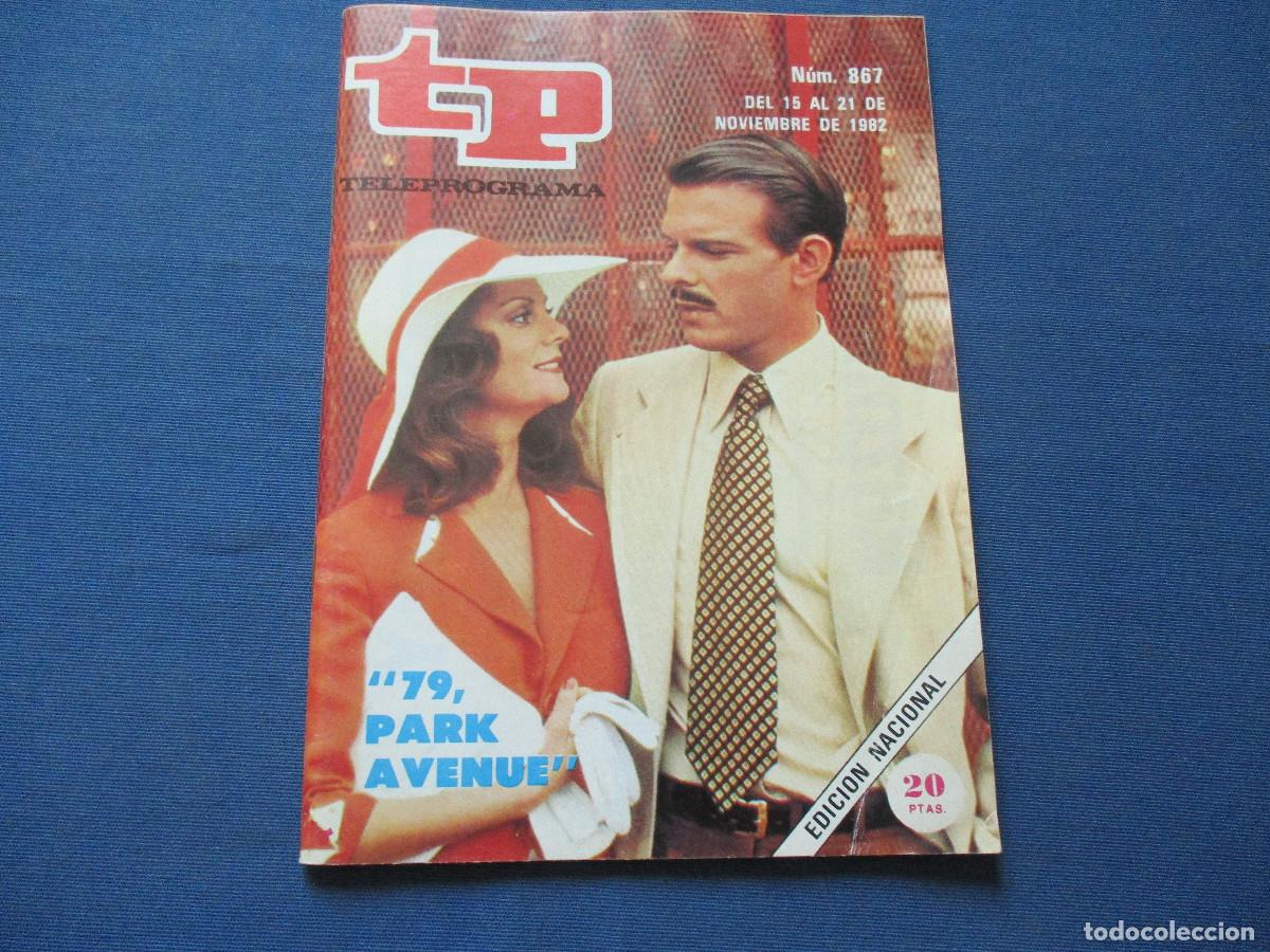 Coleccionismo de revista Teleprograma: TP TELEPROGRAMA N.&ordm; 867 - 1982 - Foto 2